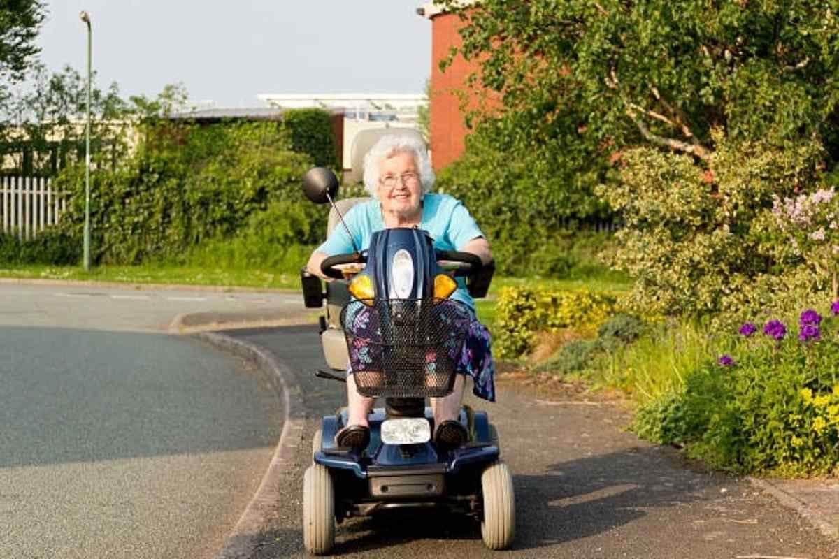 mobility scooter for MS patients