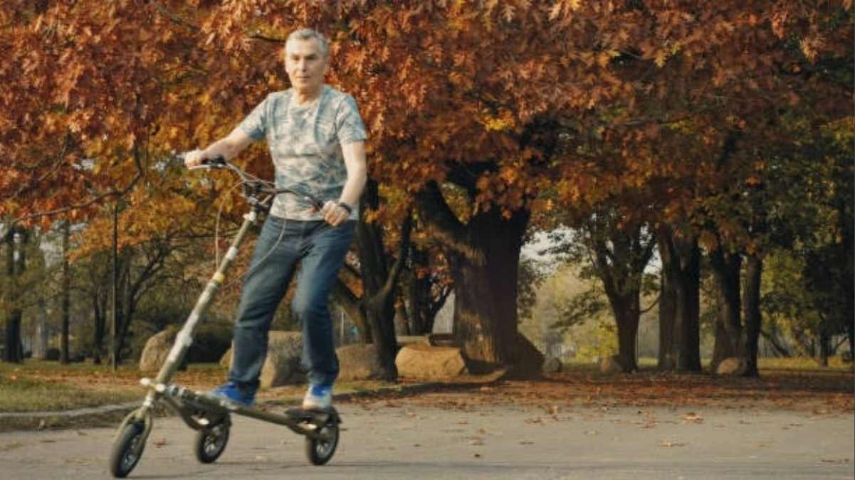 one handed mobility scooter