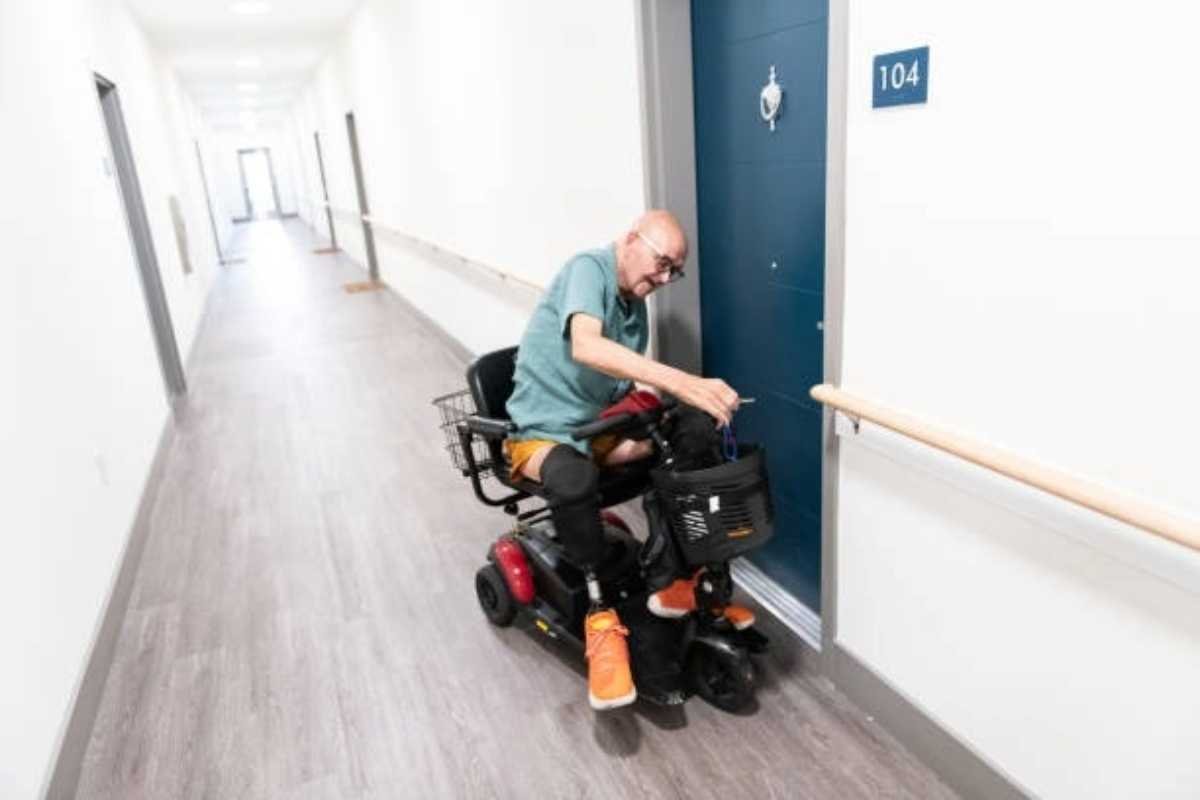 mobility scooter for amputees