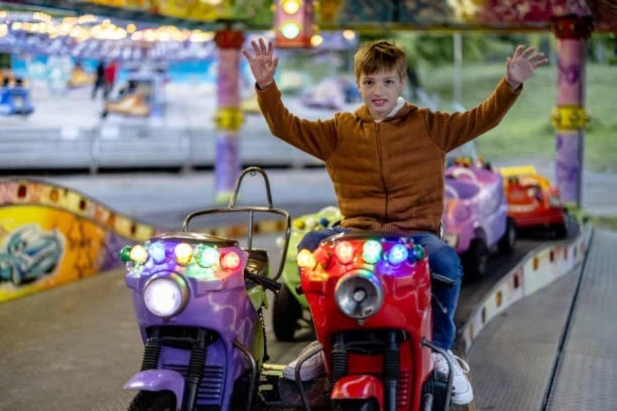 mobility scooter theme park