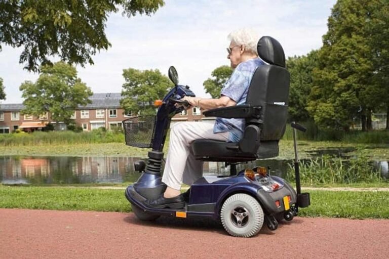attendant controlled mobility scooter