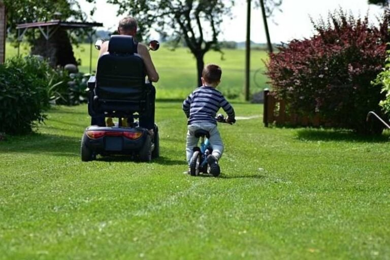mobility scooter for grass