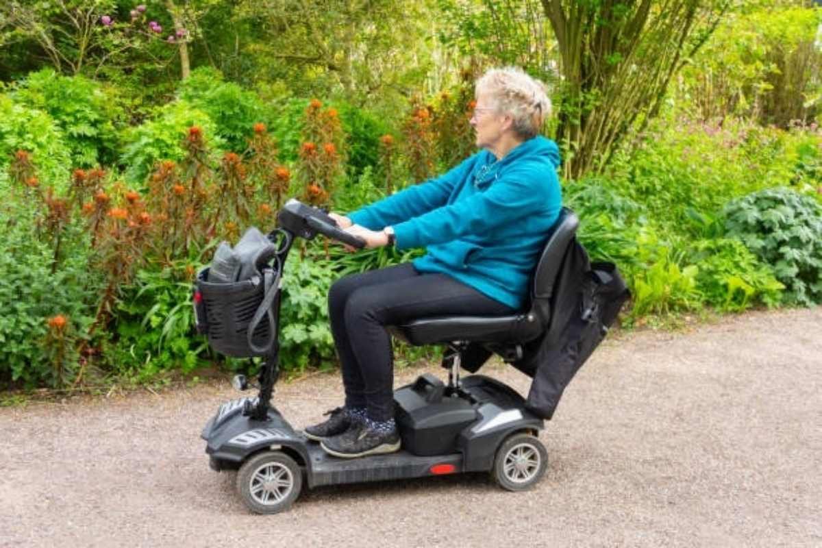 mobility scooter for gravel